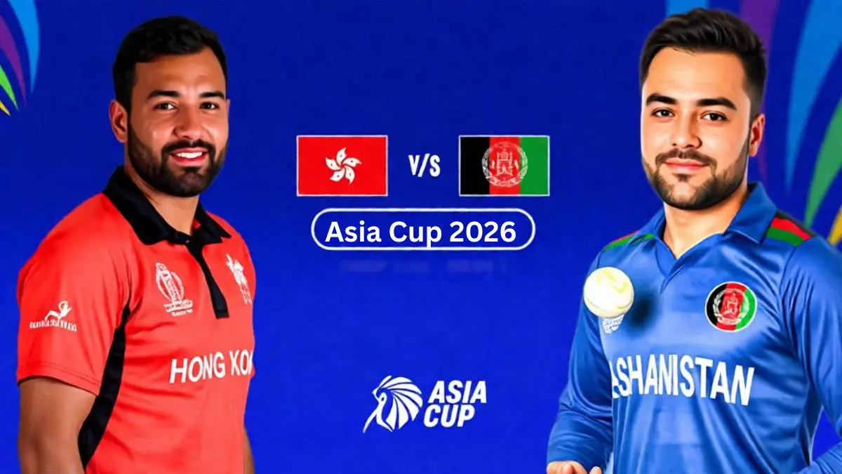 Hong Kong vs Afghanistan Cricket