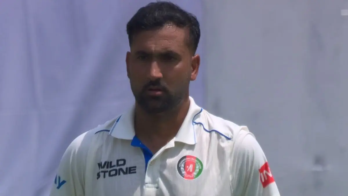 Afghanistan Tour of India 2026 Test Match Day 2