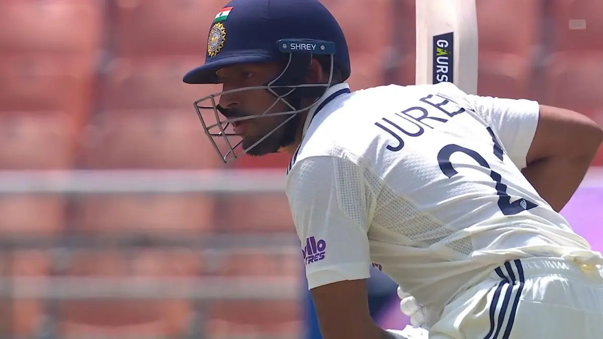Afghanistan Tour of India 2026 Test Match Day 2 Jurel