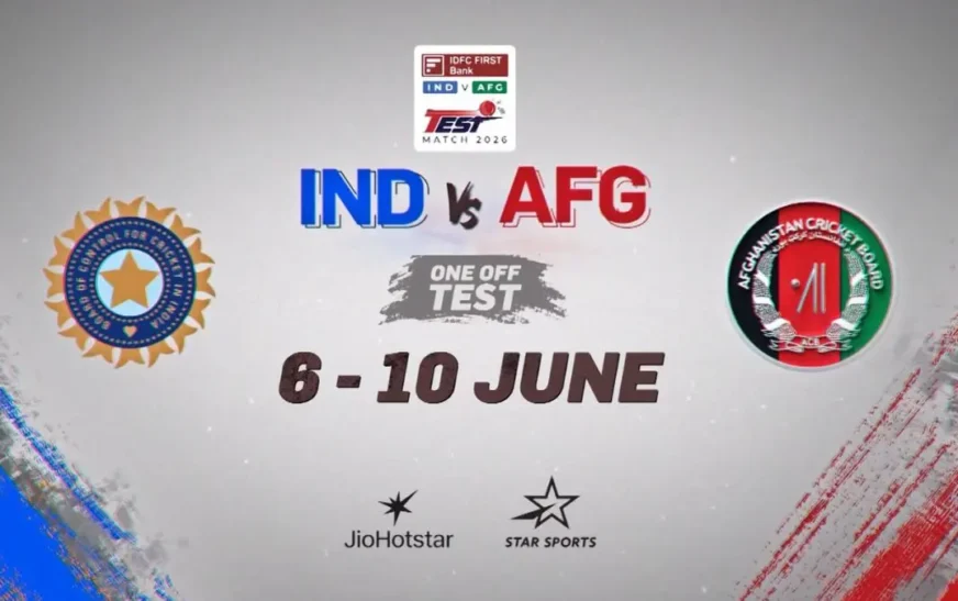 Afghanistan vs India 2026 Test Match Day 3