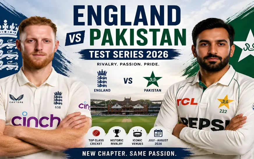 England vs Pakistan Test Series 2026: Full Schedule, Squads, and Preview