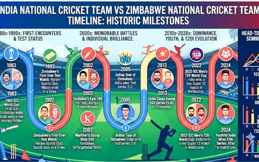 India National Cricket Team vs Zimbabwe National Cricket Team Timeline 2026