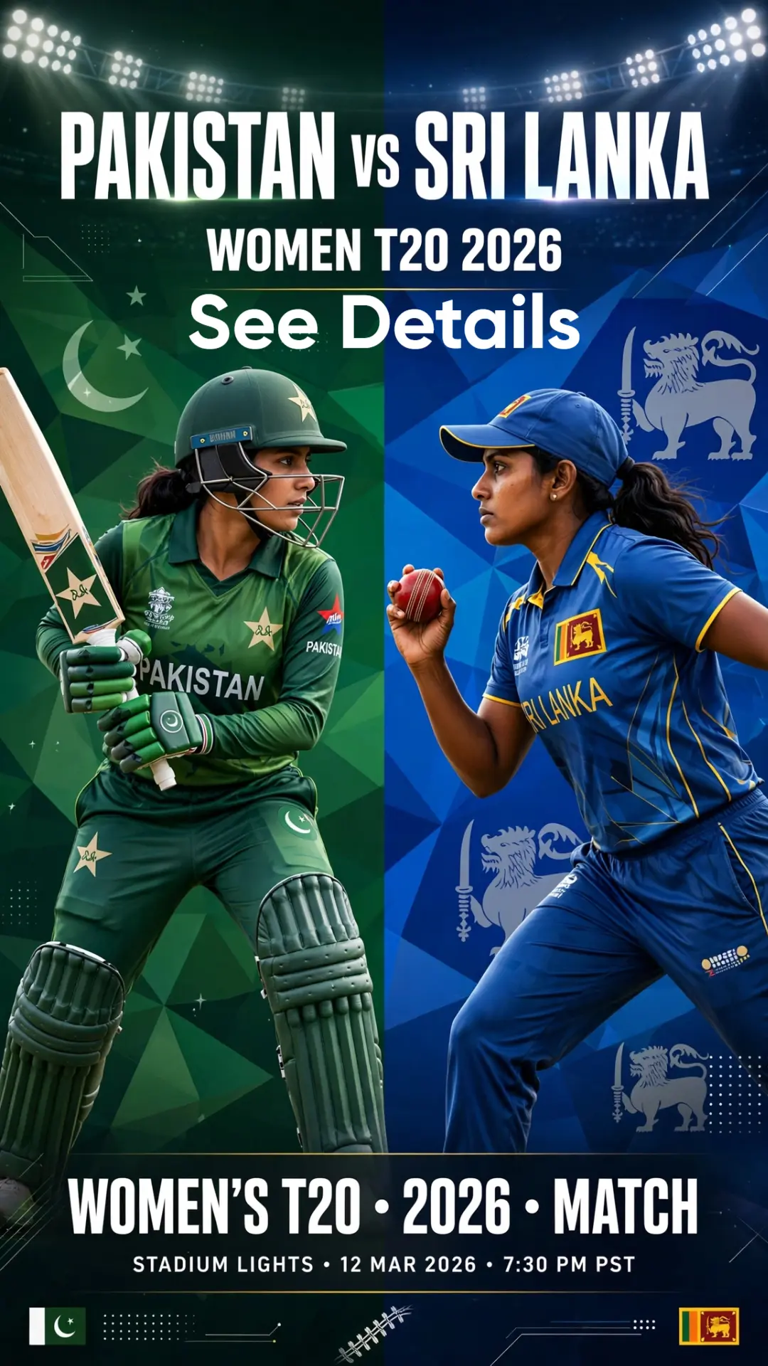 Pakistan Women vs Sri Lanka T20 2026