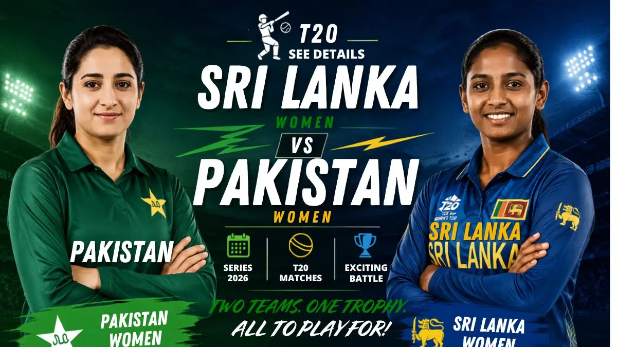 Pakistan Women vs Sri Lanka Women T20 Player 2026