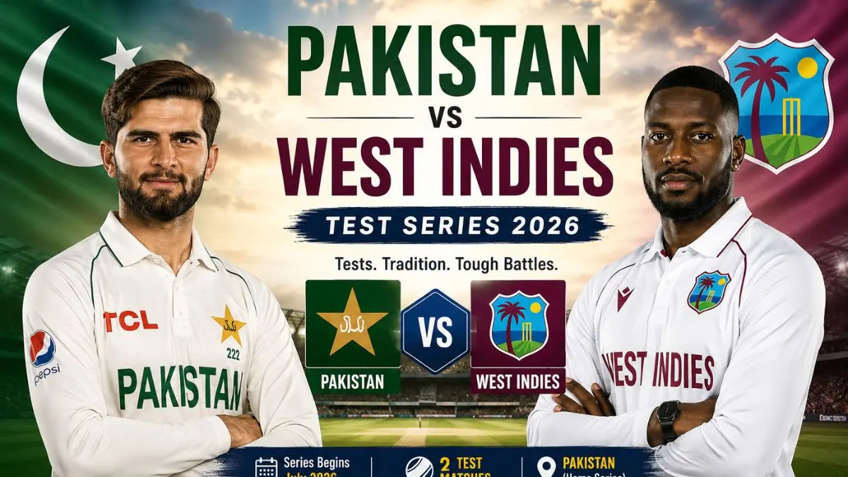 West Indies Cricket Team vs Pakistan National Cricket Team Standings 25/07/2026