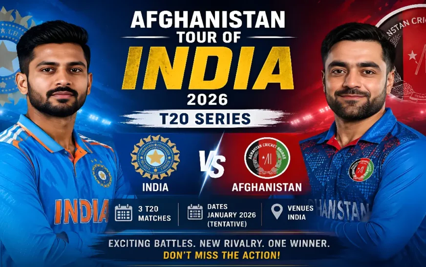 Afghanistan Tour of India 2026 T20 Series