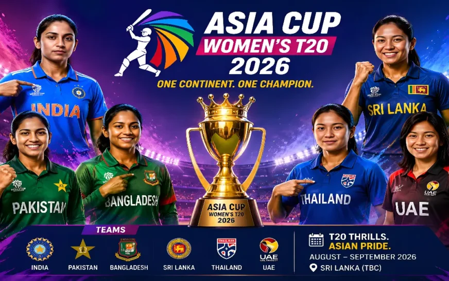 Asia Cup Women’s T20 2026: Group Standings