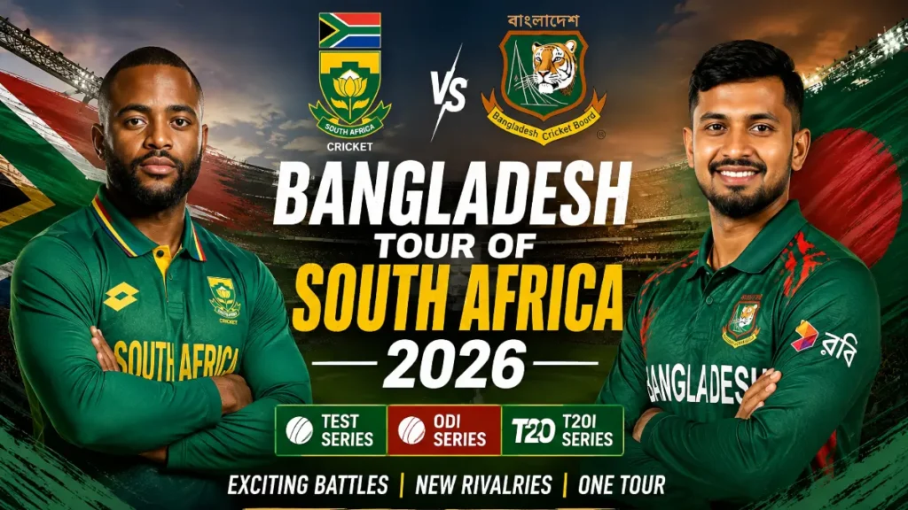 Bangladesh National Cricket Team vs South Africa National Cricket Team 2026