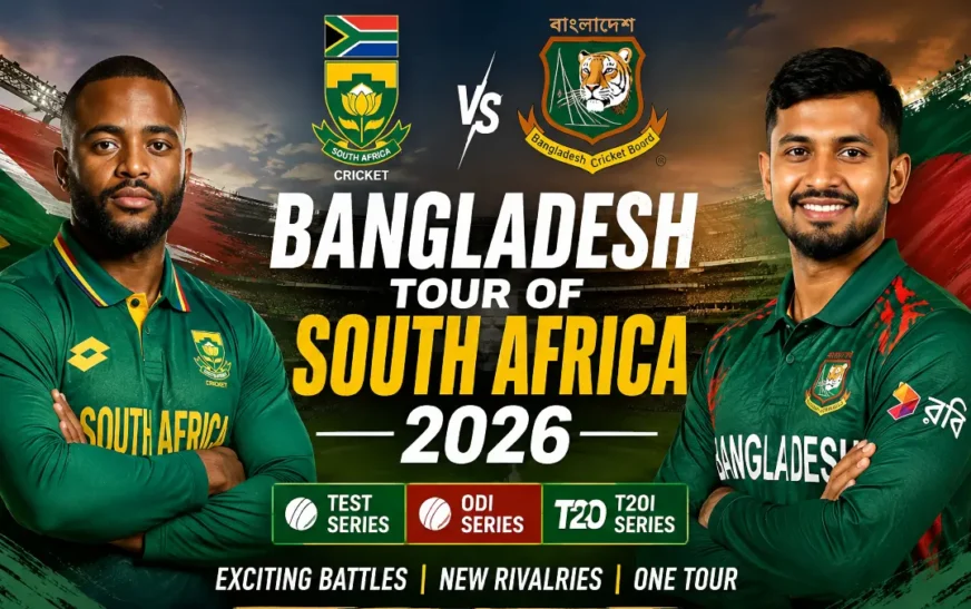 Bangladesh National Cricket Team vs South Africa National Cricket Team 2026