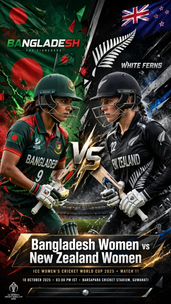Bangladesh Women vs New Zealand Women T20