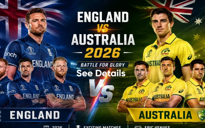 England Cricket Team vs Australia National Cricket Team 2026