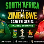 South Africa vs Zimbabwe 2026 Tri Series