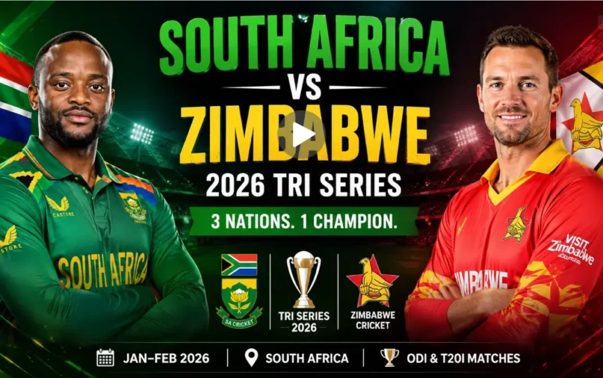 South Africa vs Zimbabwe 2026 Tri Series