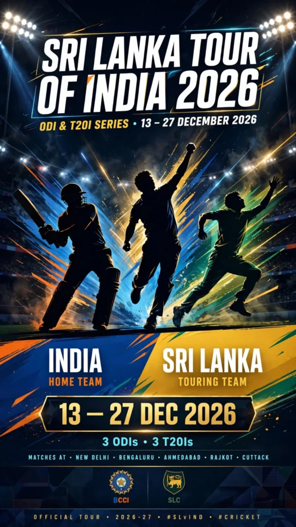 Sri Lanka vs India 2026