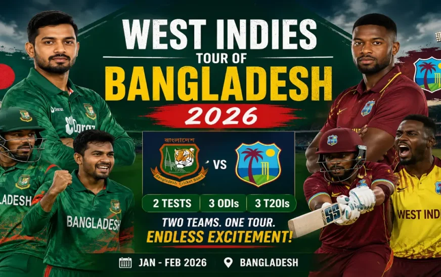 West Indies National Cricket Team vs Bangladesh National Cricket Team 2026